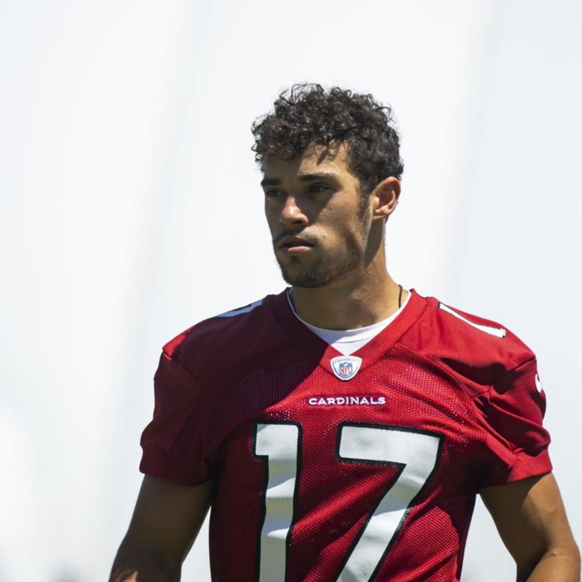 FILE - Baltimore Ravens wide receiver Andy Isabella warms up for the team's  NFL football game against the Atlanta Falcons, Dec. 24, 2022, in Baltimore.  The Buffalo Bills continued an offseason trend