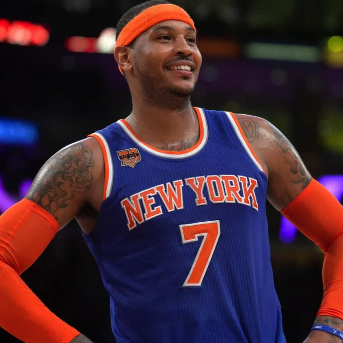 Carmelo Anthony, Knicks stay perfect with win vs. 76ers