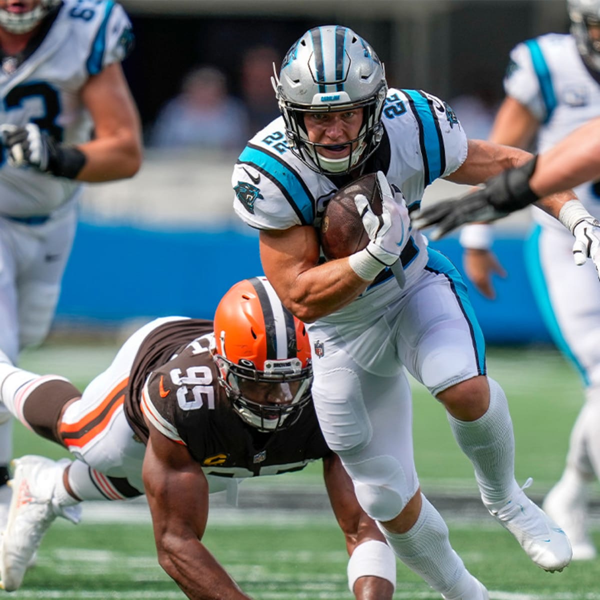 Carolina Panthers rule RB Christian McCaffrey (hamstring) out Sunday vs.  Minnesota Vikings - ESPN