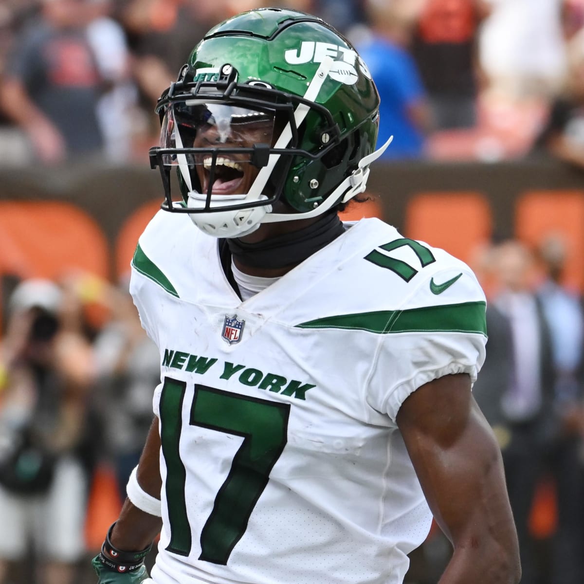 Jets' Garrett Wilson on Davante Adams comparison: “It's great