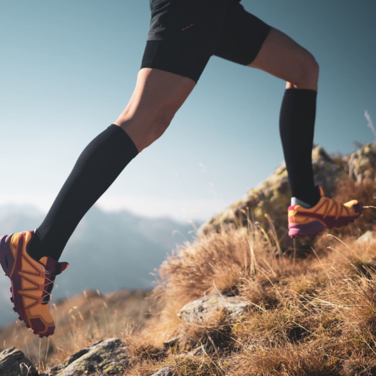 Compression Socks For Running Marathon Pressure Football Fitness
