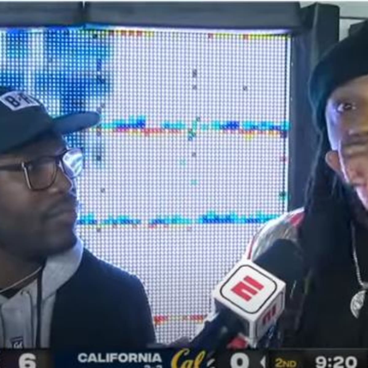 Marshawn Lynch quickly regrets f-bomb on ESPN — then curses again