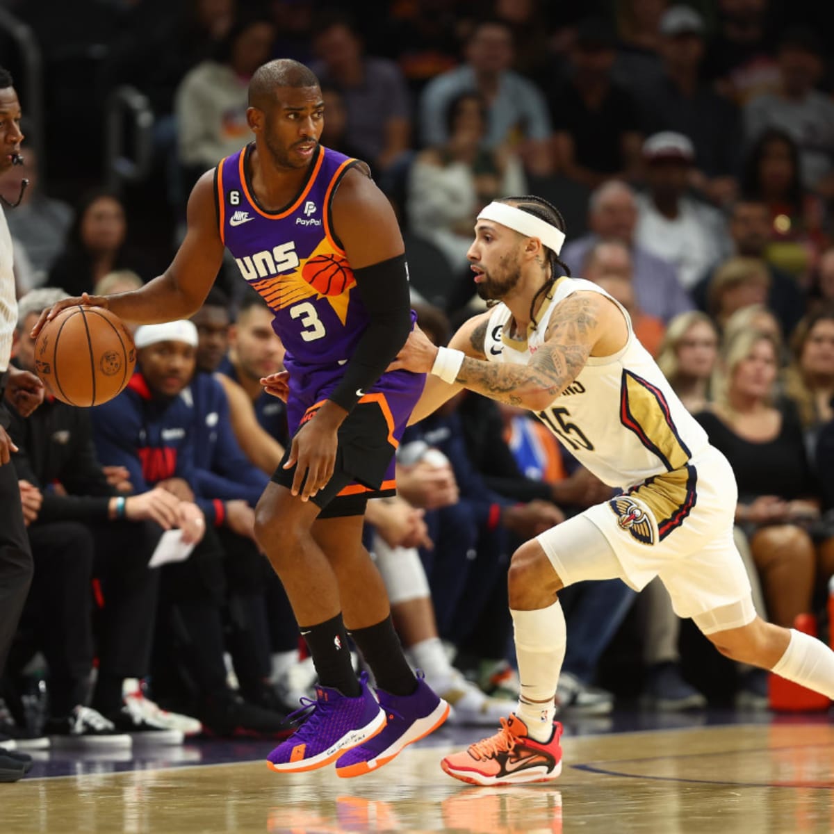 Ex-Suns PG Chris Paul found out he was traded midflight