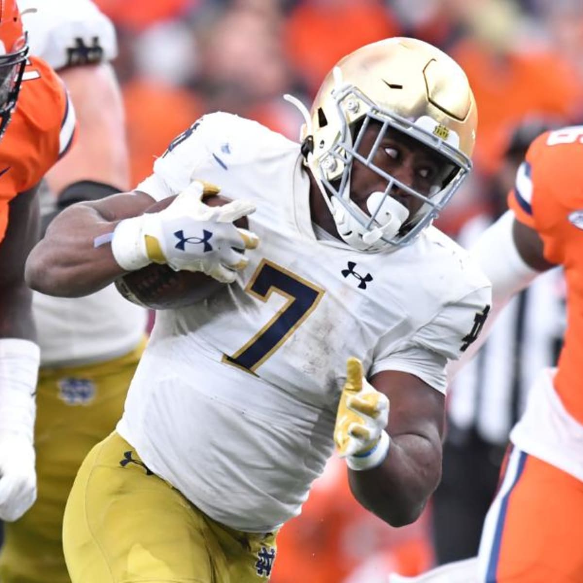 Opposing Coach: Notre Dame RB Audric Estime Is A 'Different Dude' -  InsideNDSports