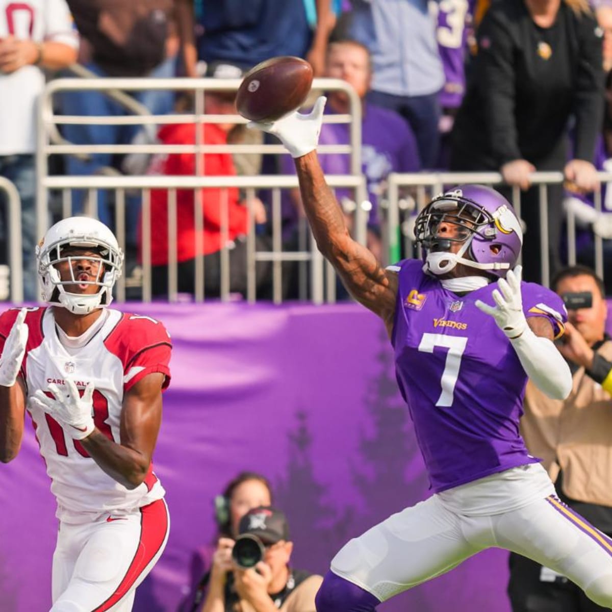 Vikings' Patrick Peterson to Arizona GM Steve Keim: 'Stop running' - Sports  Illustrated Minnesota Sports, News, Analysis, and More