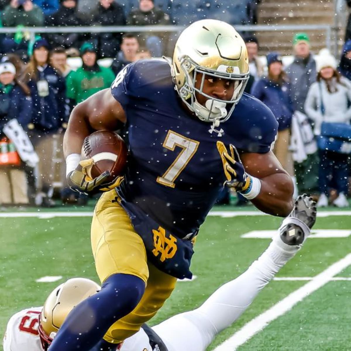 Opposing Coach: Notre Dame RB Audric Estime Is A 'Different Dude' -  InsideNDSports