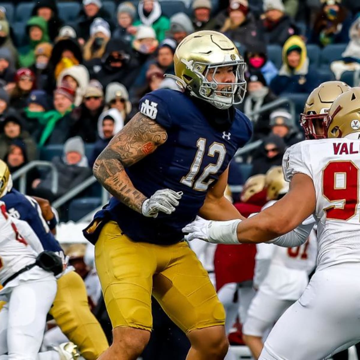 We've had a number of dual-sport - Notre Dame Football
