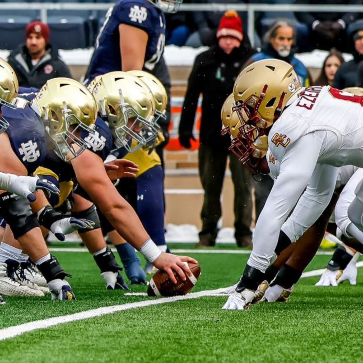Notre Dame defeats Boston College Football, 44-0, in the Biggest
