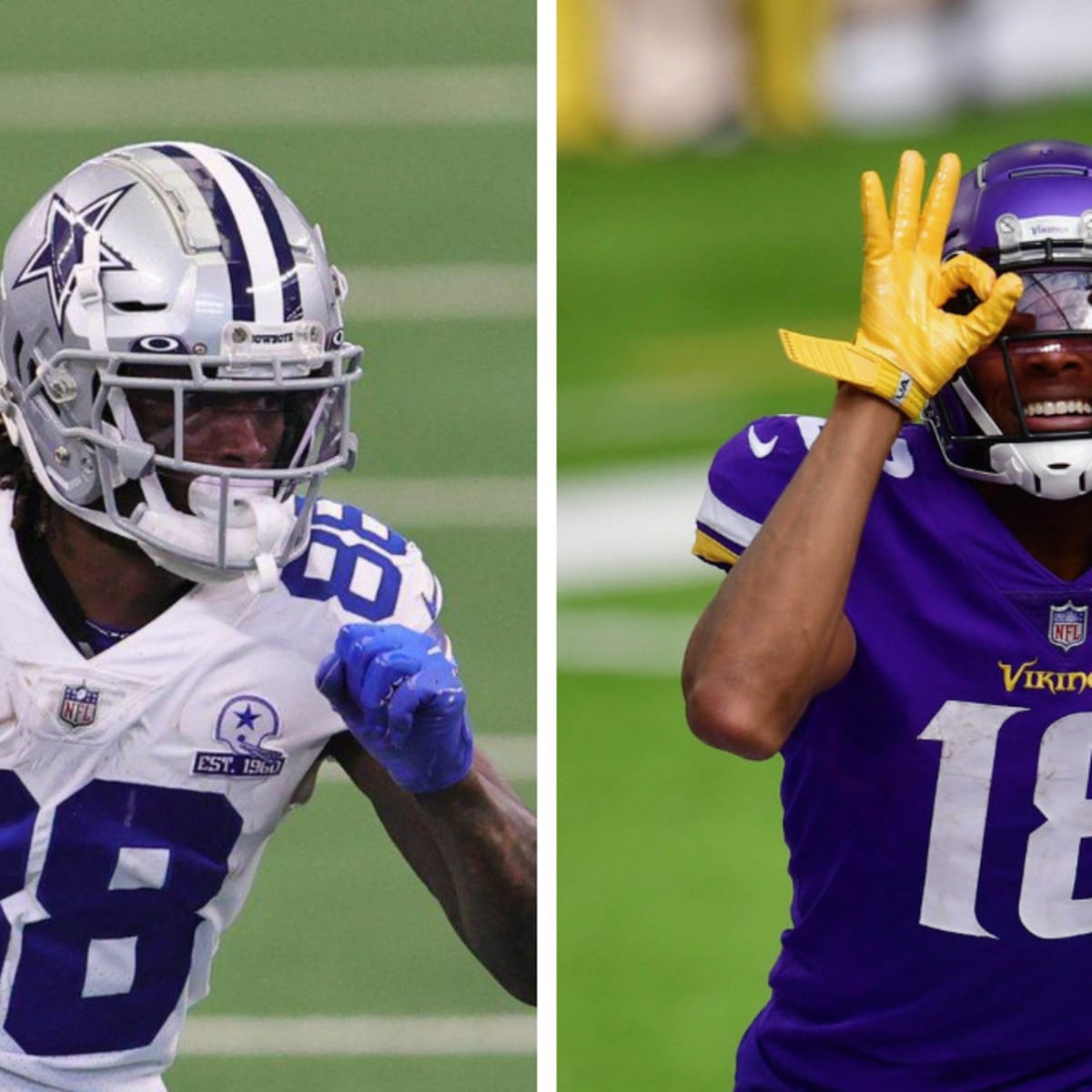 Comparing Cowboys' CeeDee Lamb, Vikings' Justin Jefferson ahead of marquee  WR matchup