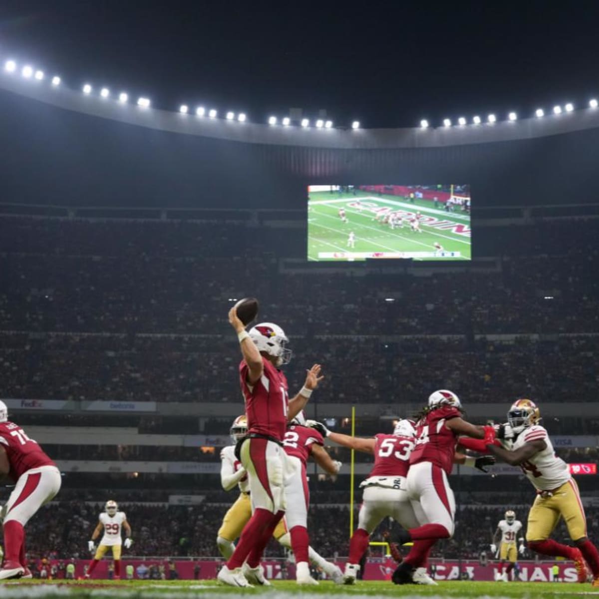 Despite Loss, Arizona Cardinals Enjoyed Magic of Estadio Azteca - Sports  Illustrated Arizona Cardinals News, Analysis and More