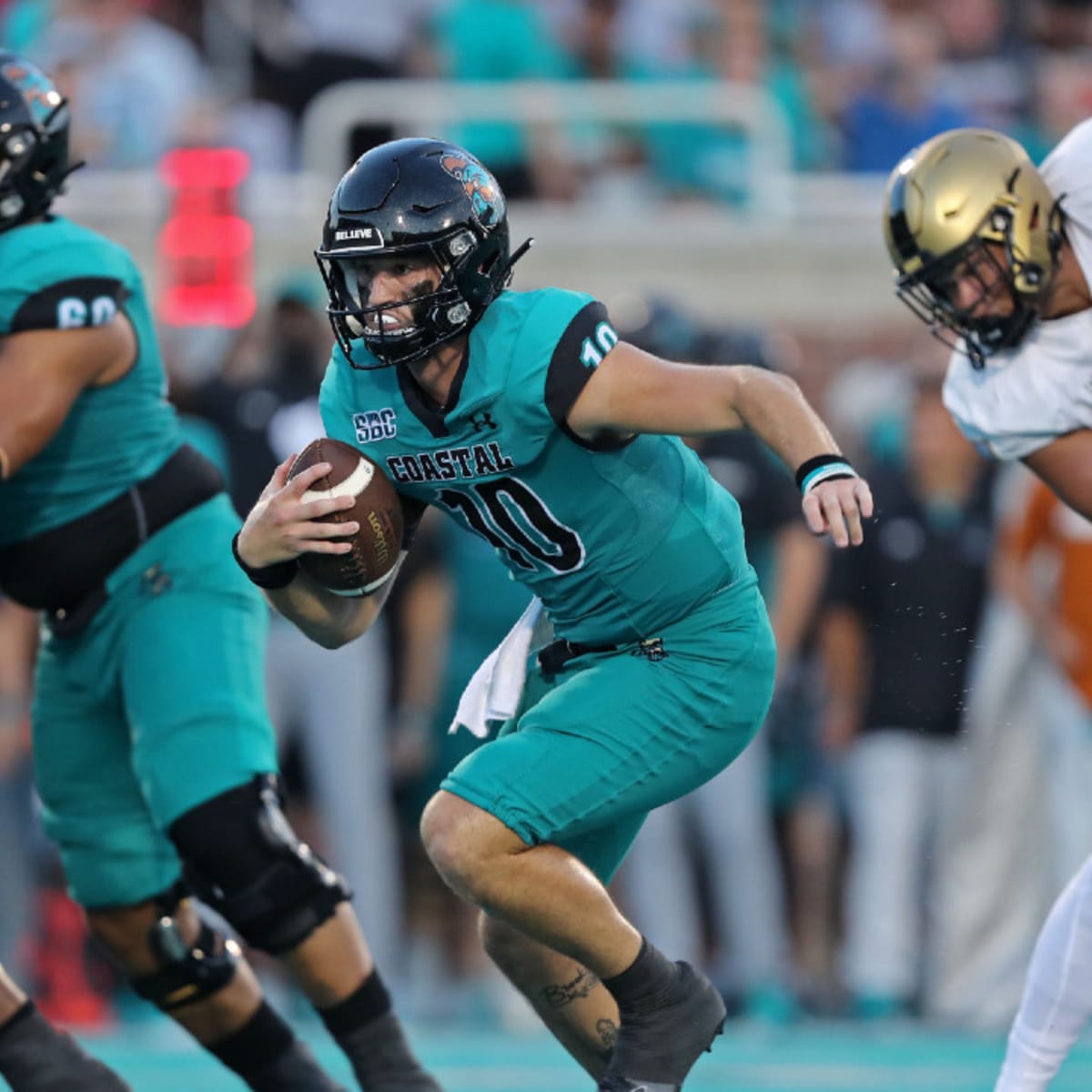 NFL Draft Profile: Grayson McCall, Quarterback, Coastal Carolina  Chanticleers - Visit NFL Draft on Sports Illustrated, the latest news  coverage, with rankings for NFL Draft prospects, College Football, Dynasty  and Devy Fantasy