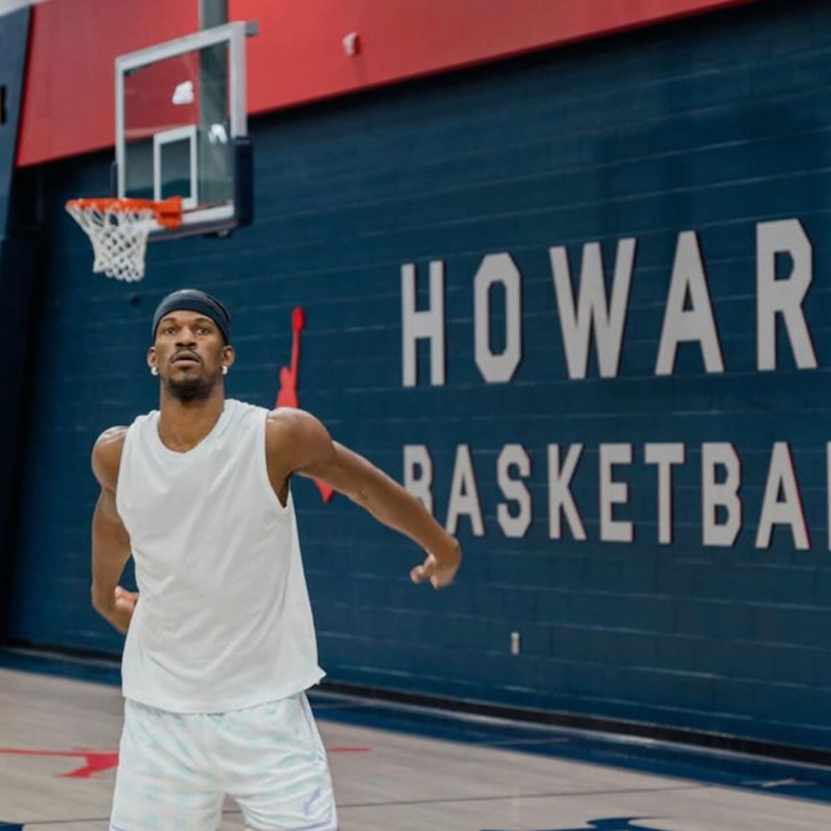 Miami Heat's Jimmy Butler Seen Practicing At Howard University's Sports  Facility - Sports Illustrated Miami Heat News, Analysis and More