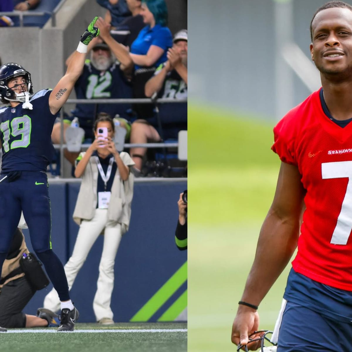 Seattle Seahawks WR Jake Bobo Impressing Geno Smith at Camp