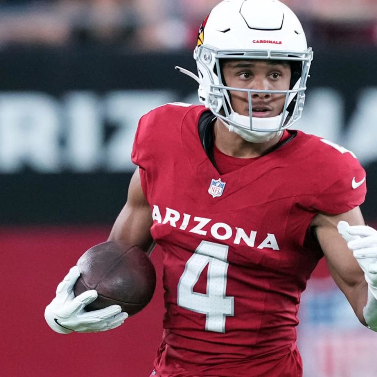 Arizona Cardinals wide receiver Rondale Moore prior to the Arizona