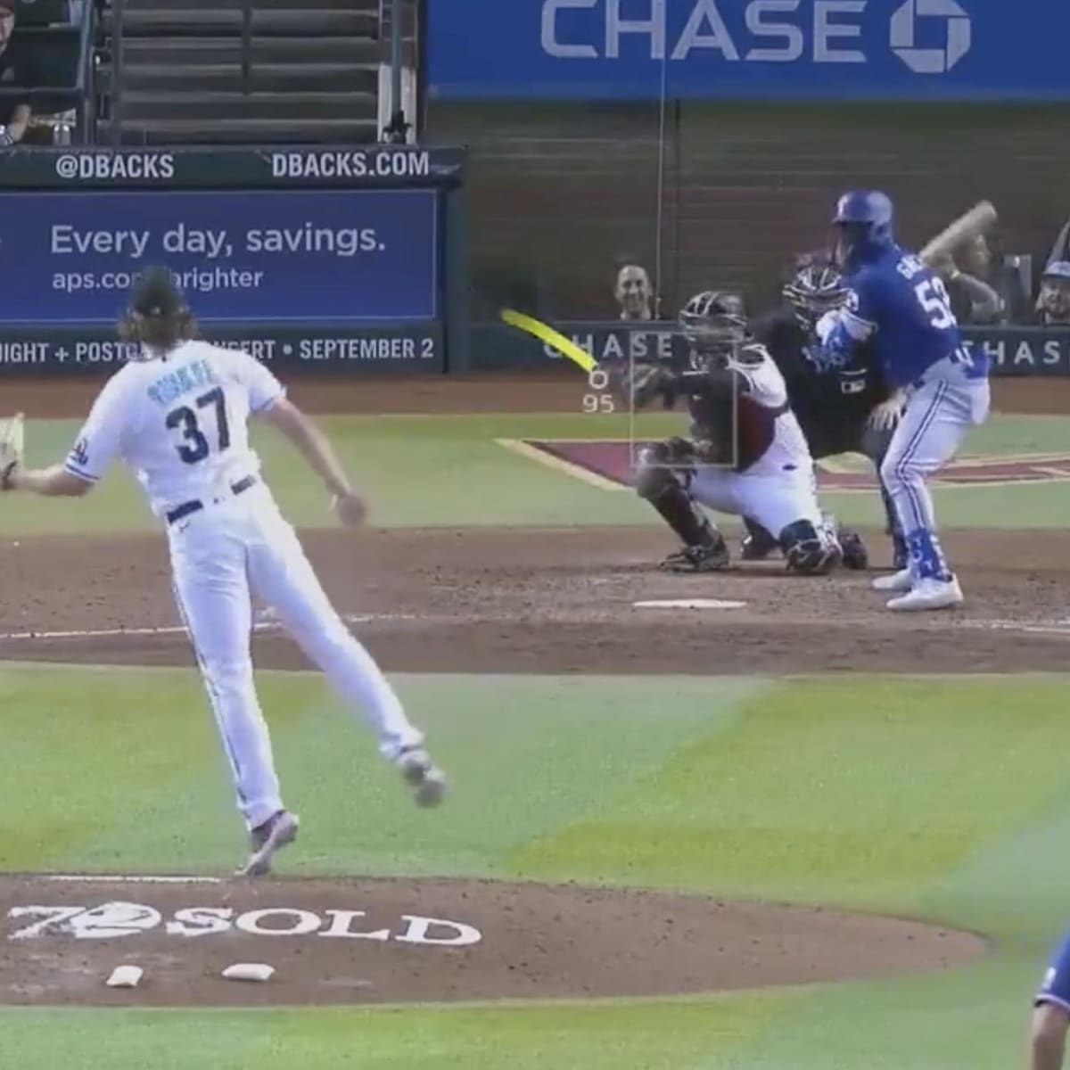 Rangers broadcast booth incredibly frustrated by missed strike call