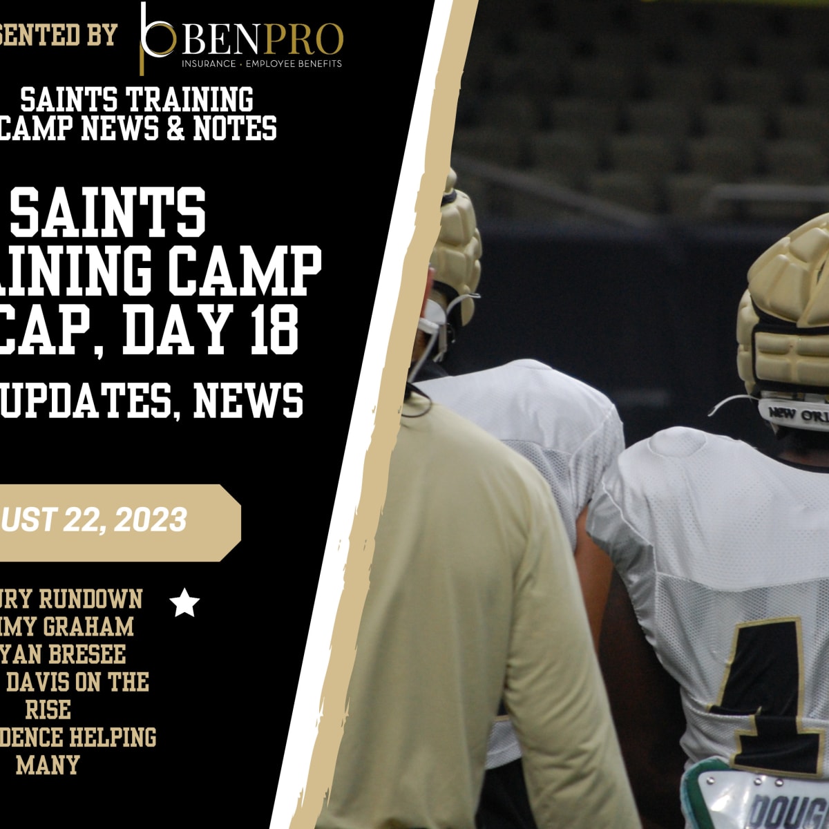 REPORT: Saints rookie safety Smoke Monday suffers 'significant knee injury'  at camp