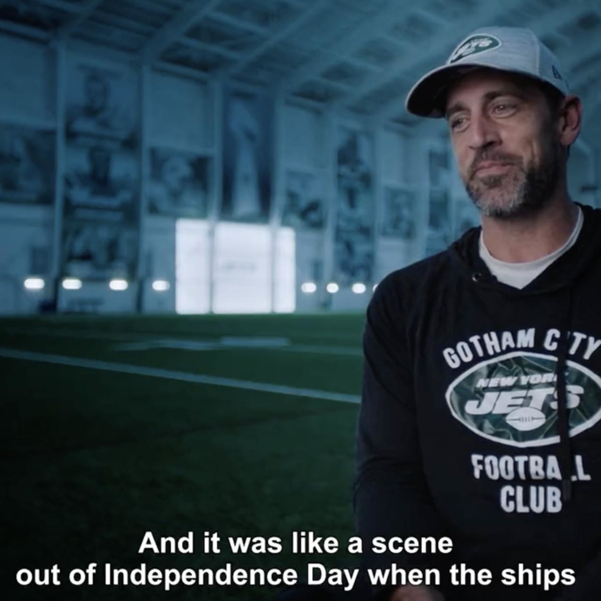 Aaron Rodgers details UFO sighting during Hard Knocks finale which was  'like a scene from Independence Day'