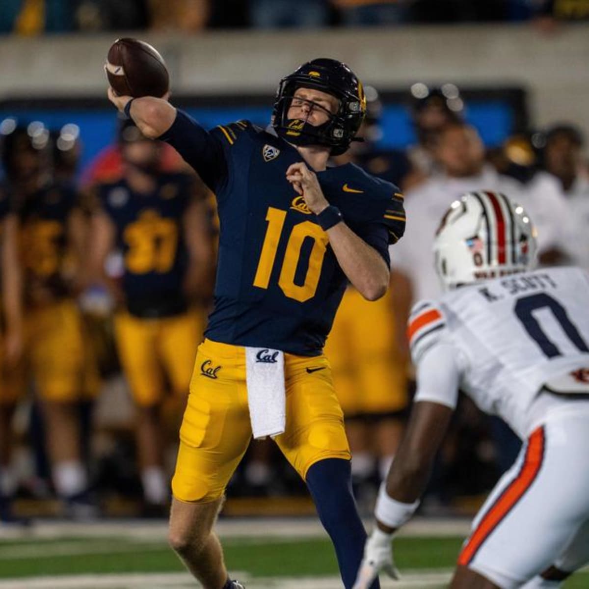 Cal gets golden end zones at Memorial Stadium with California