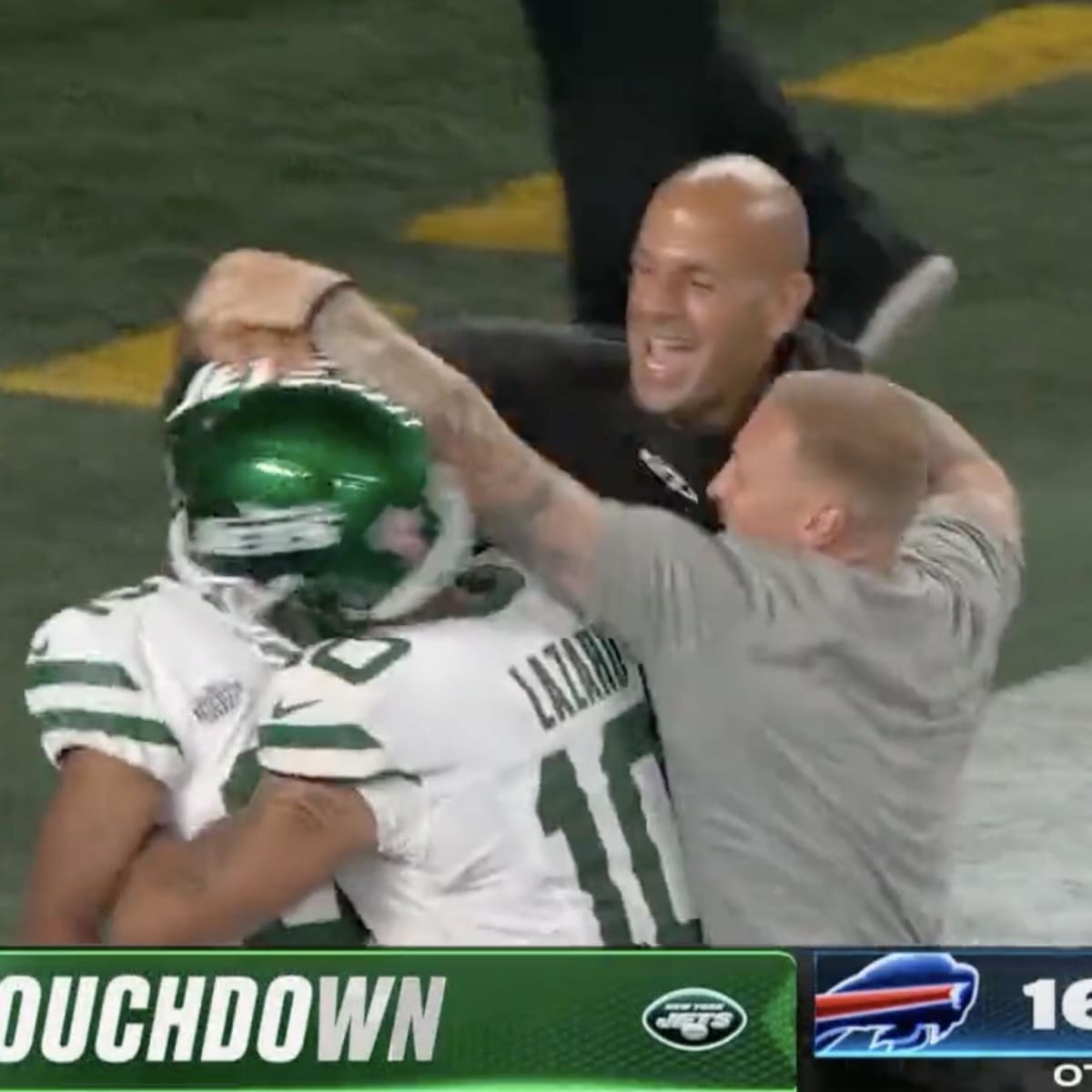 Buffalo Bills 16-22 New York Jets: New York Jets lose Aaron Rodgers to  early injury before stunning Buffalo Bills in overtime, NFL News