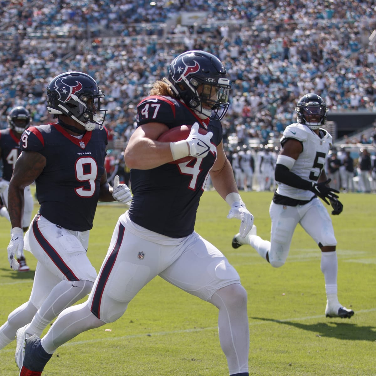 Texans FB Returned a Kickoff 85 Yards for Unlikeliest TD of NFL Season -  Sports Illustrated