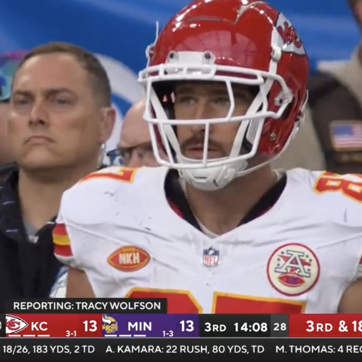 Travis Kelce's Jersey Sales Spike After Taylor Swift Appearance at KC Chiefs  Game - Sports Illustrated Kansas City Chiefs News, Analysis and More