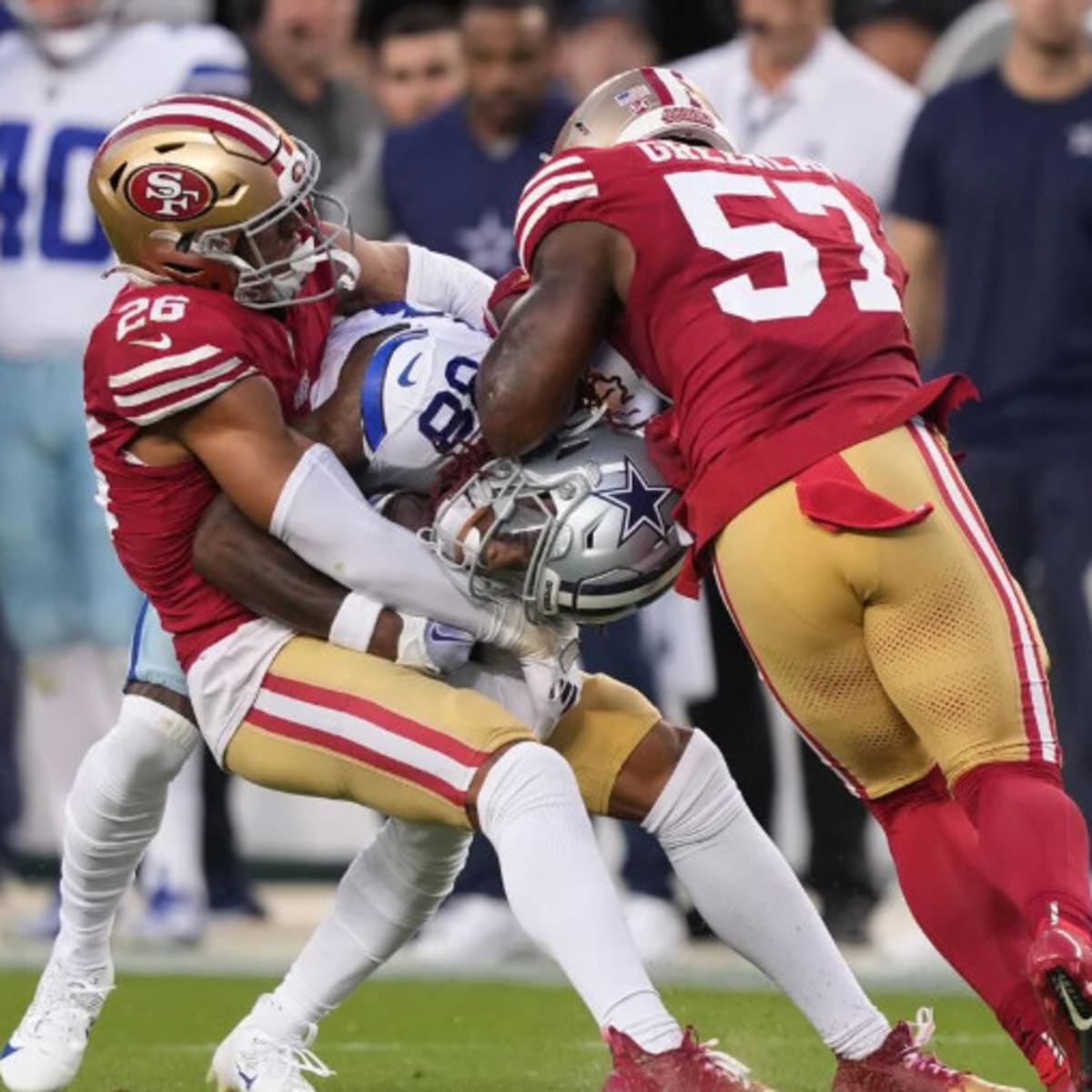 Cowboys jersey mistake one of many embarrassing moments vs 49ers