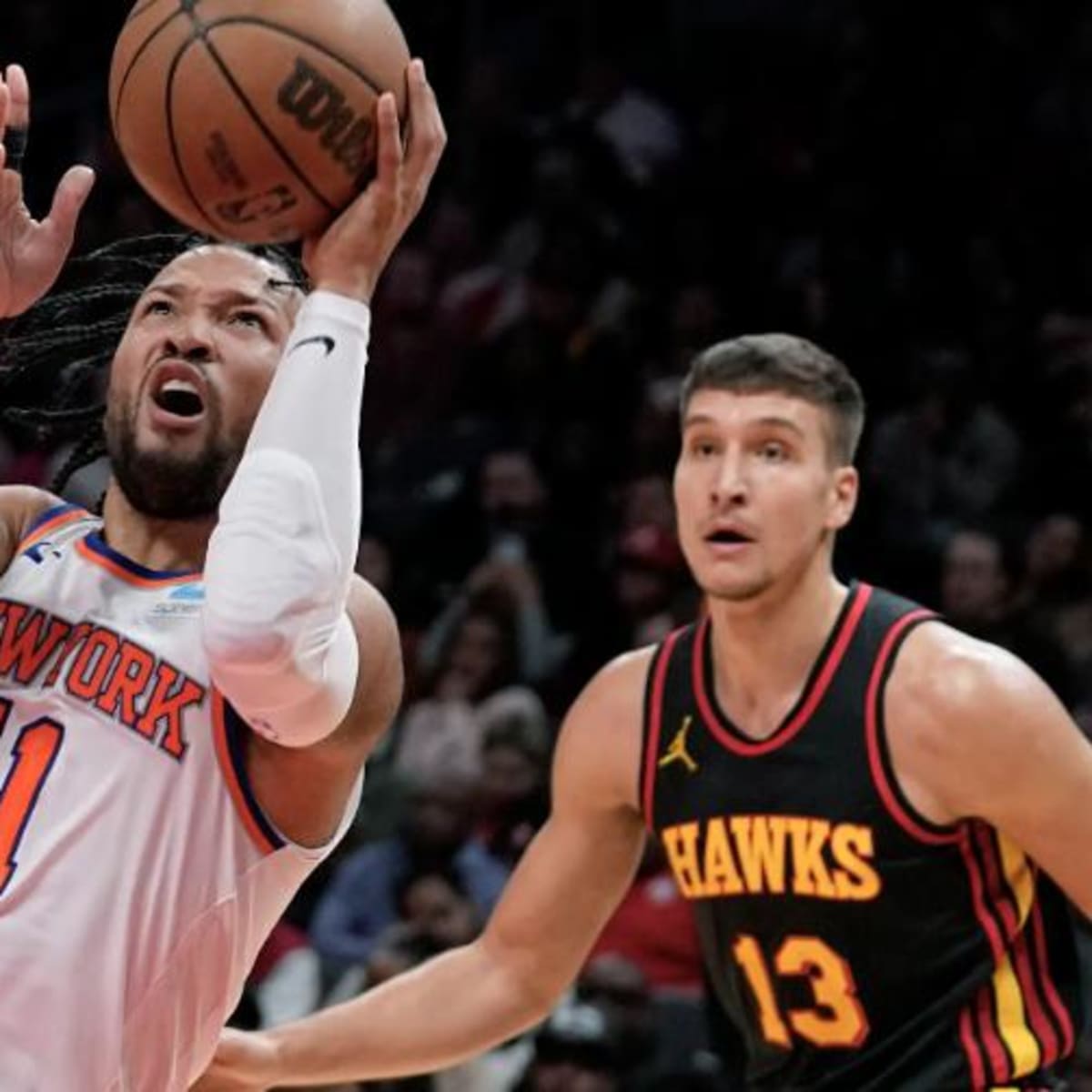 Randle, Brunson lead Knicks to a 116-114 victory over the Atlanta