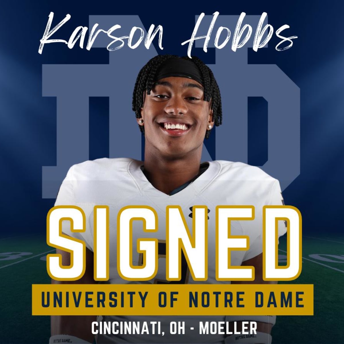 Notre Dame Commit Profile: Cornerback Karson Hobbs - Sports Illustrated  Notre Dame Fighting Irish News, Analysis and More