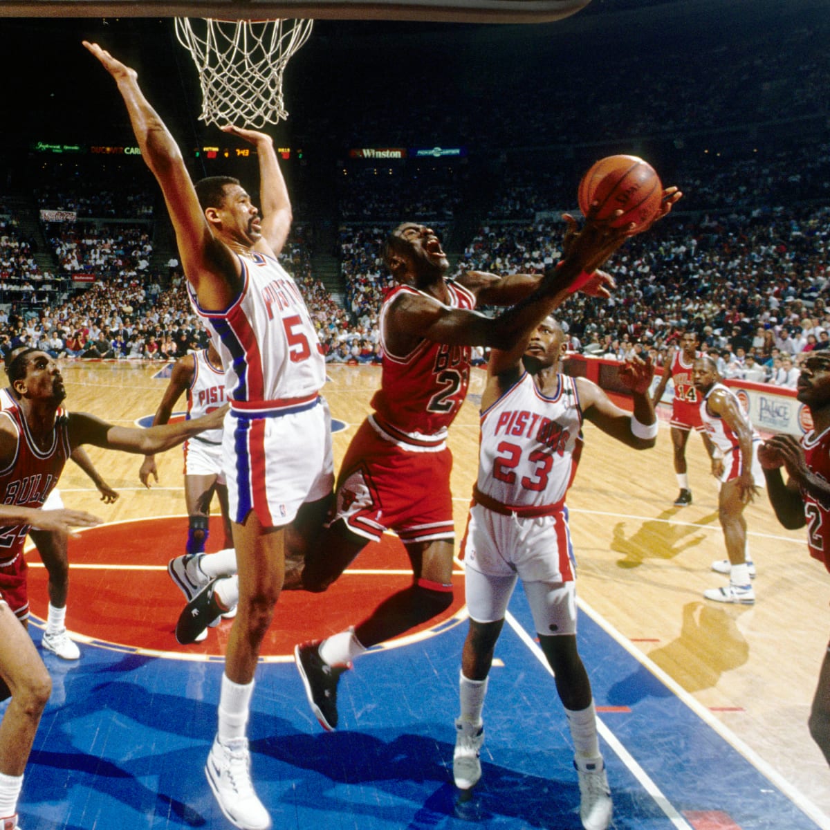 Michael jordan cheap detroit pistons