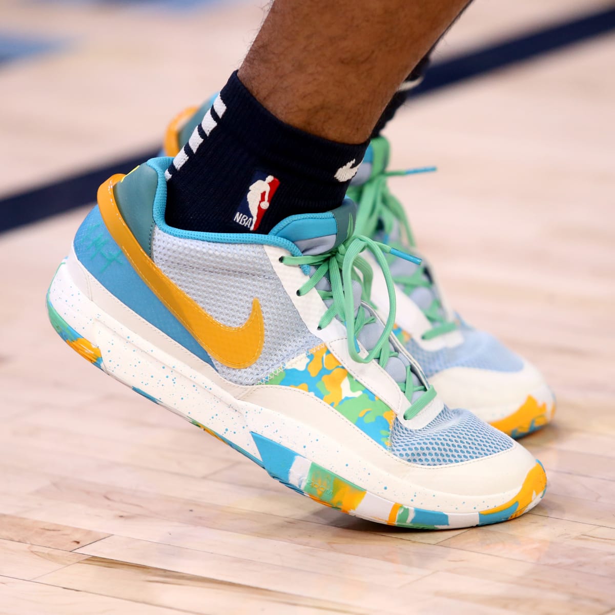 Ja Morant Debuts New Nike Ja 1 Colorway in First Game Back