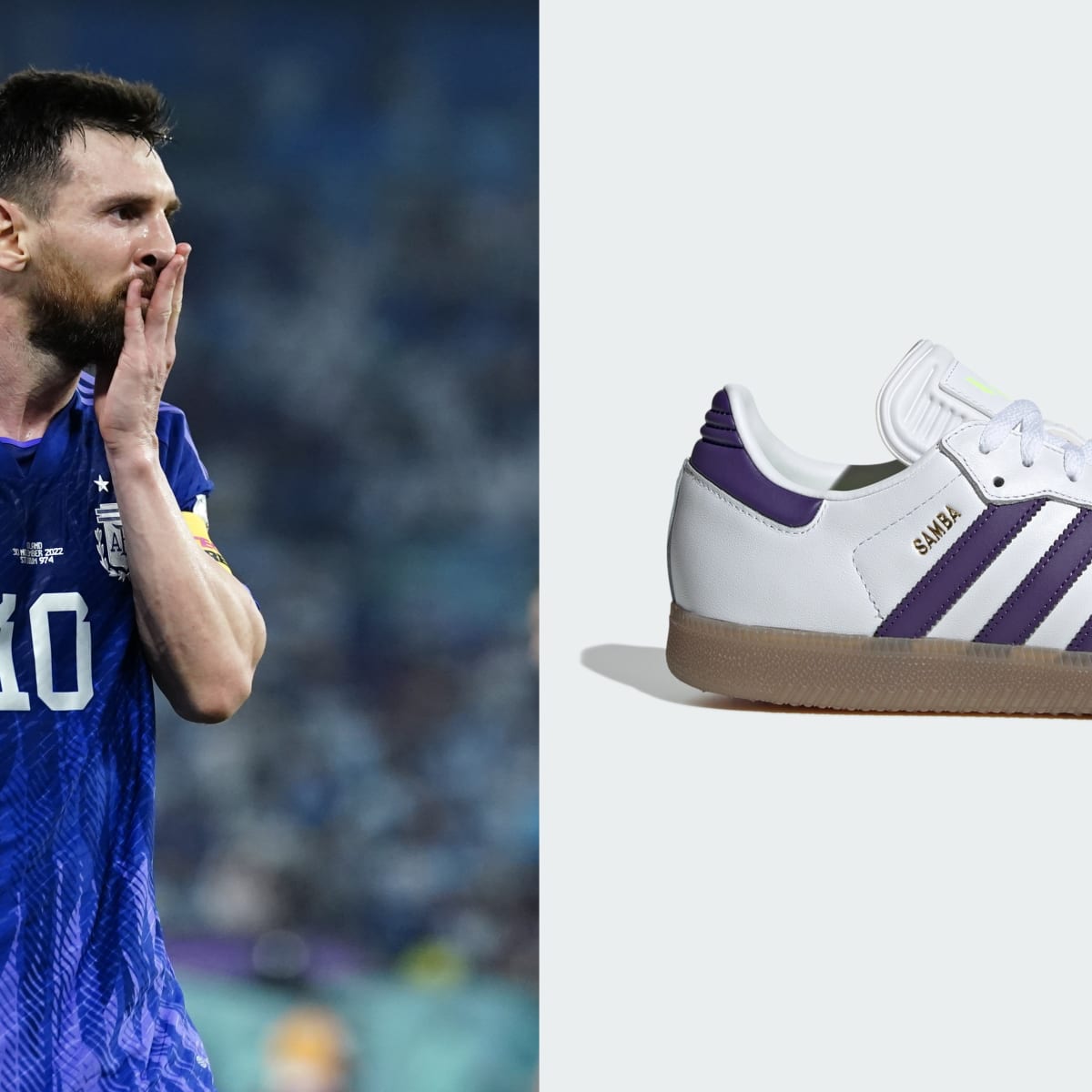 Lionel Messi & Adidas are Collaborating on a Samba Colorway ...