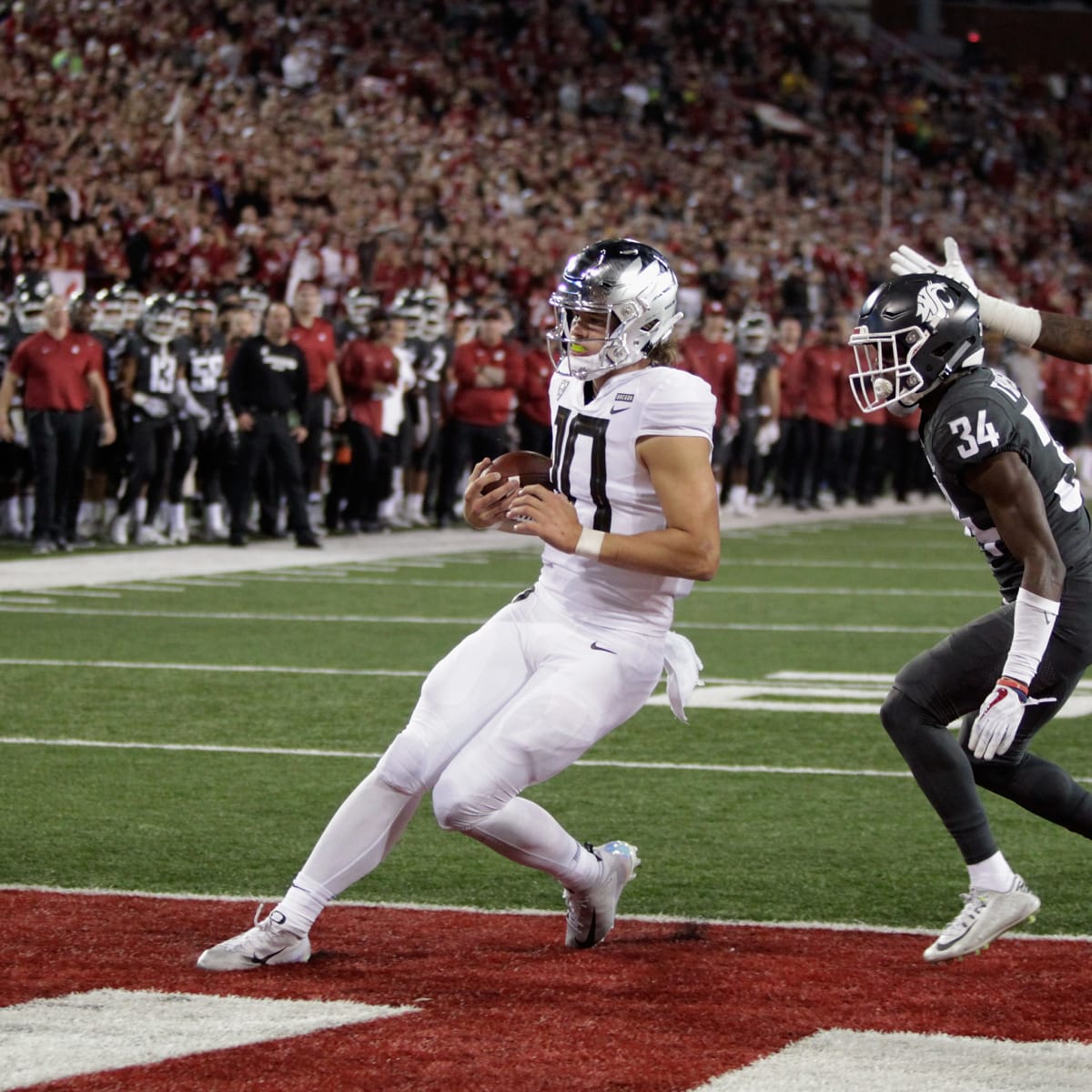 oregon vs washington state football 2018