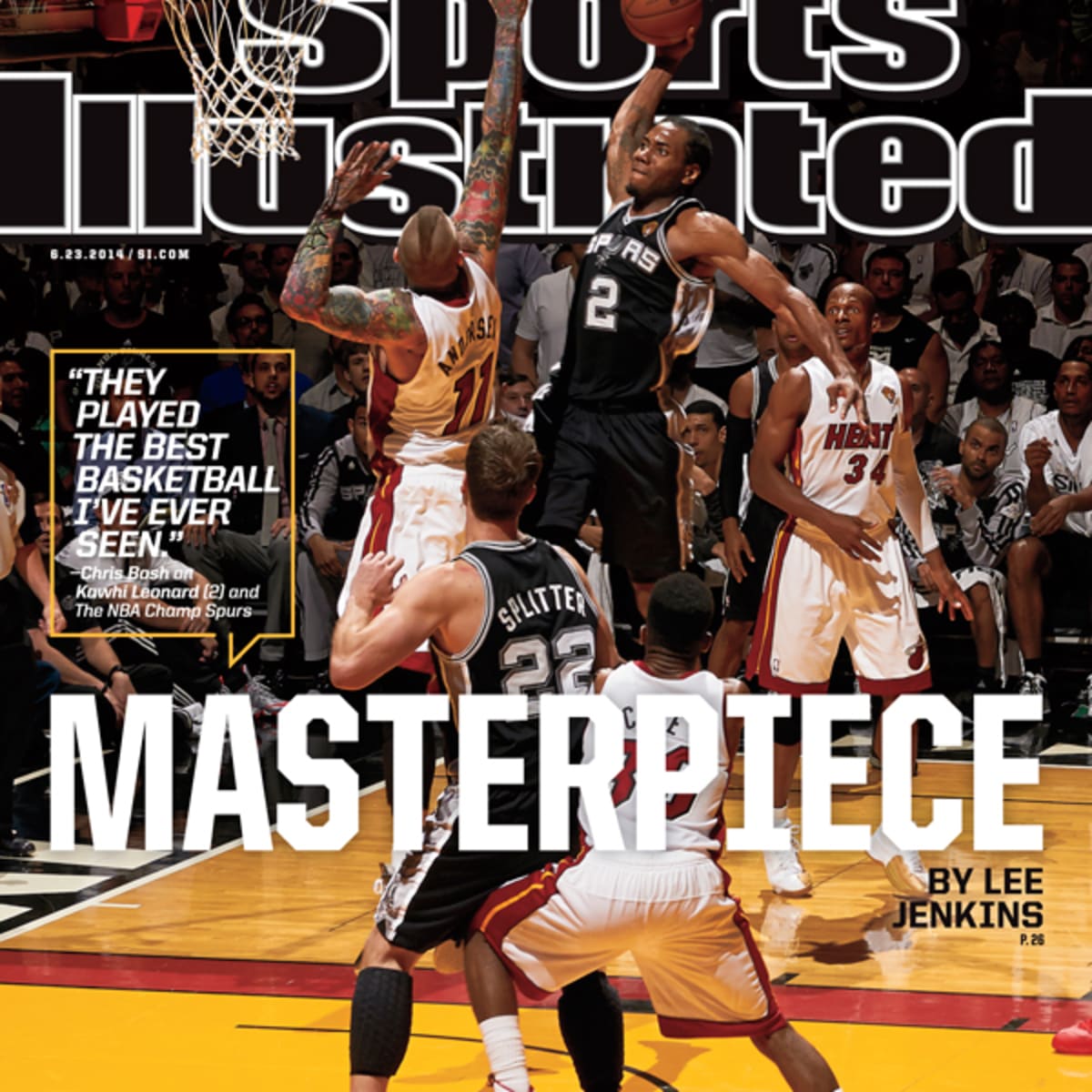 Finals MVP Kawhi Leonard graces Sports Illustrated cover after