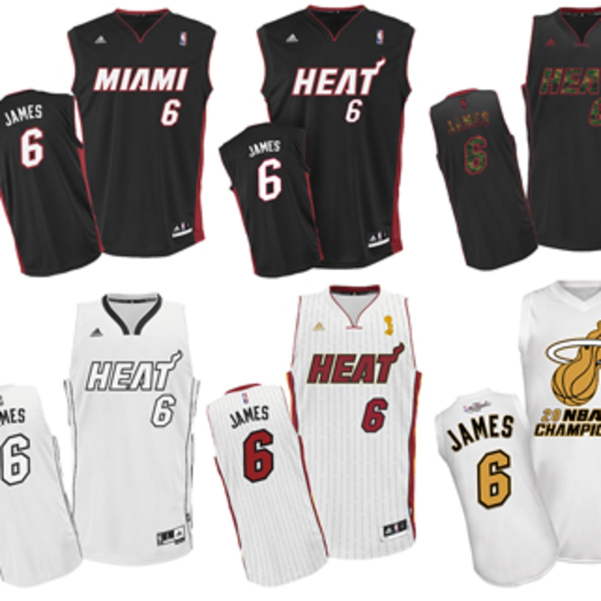 Lebron james sales all jerseys