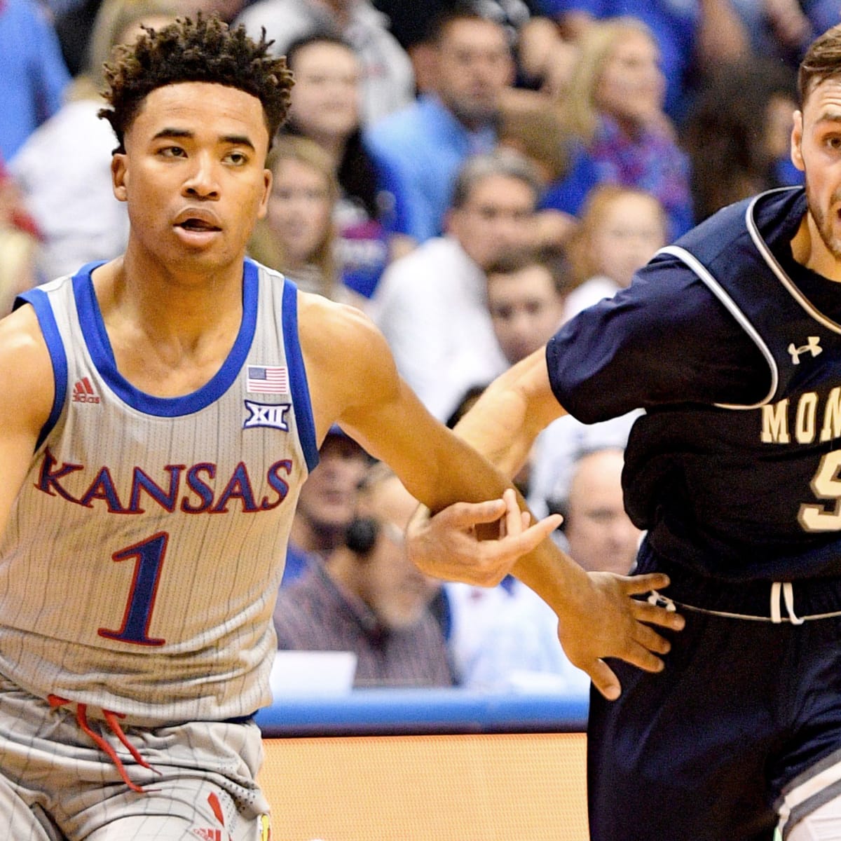 Weekend Hot Clicks: Monmouth's George Papas schools Kansas in