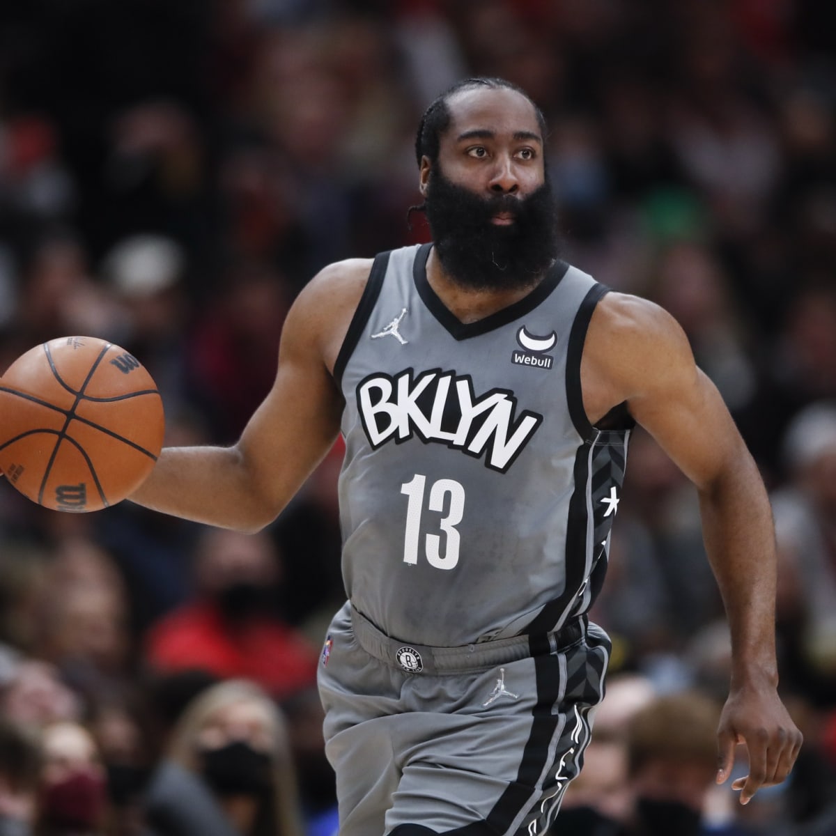 James harden on sale grey jersey