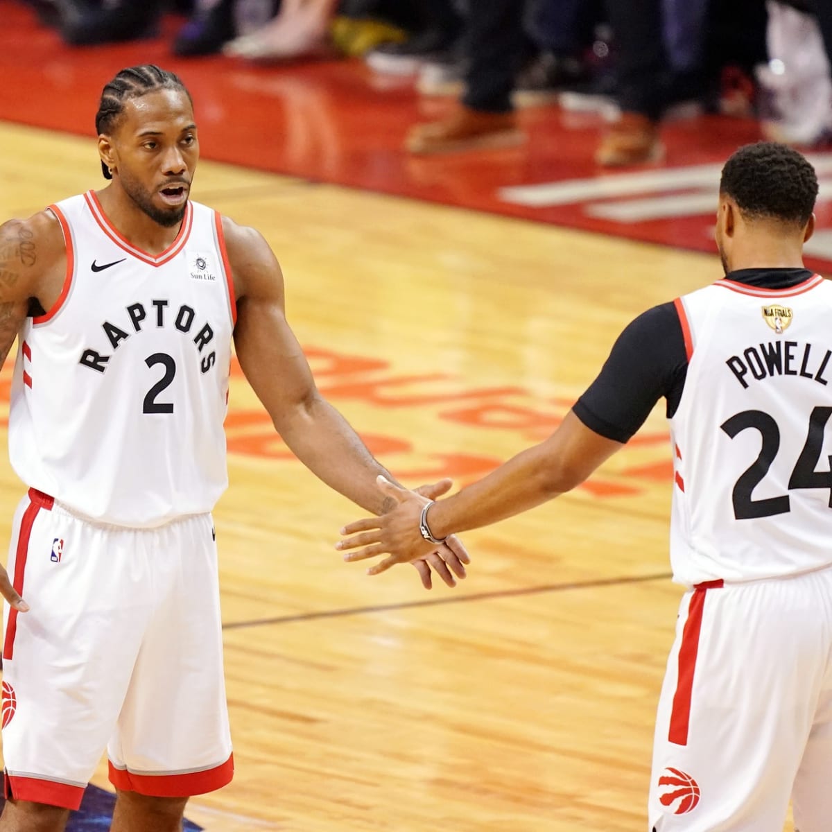 Norman powell cheap kawhi leonard