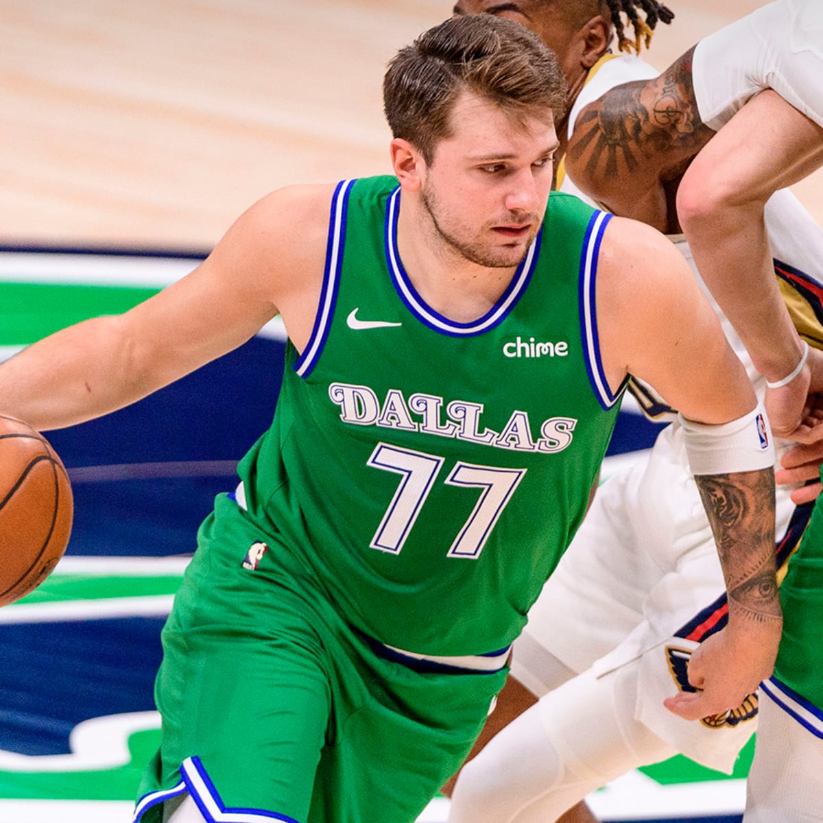 Luka doncic cheap green jersey