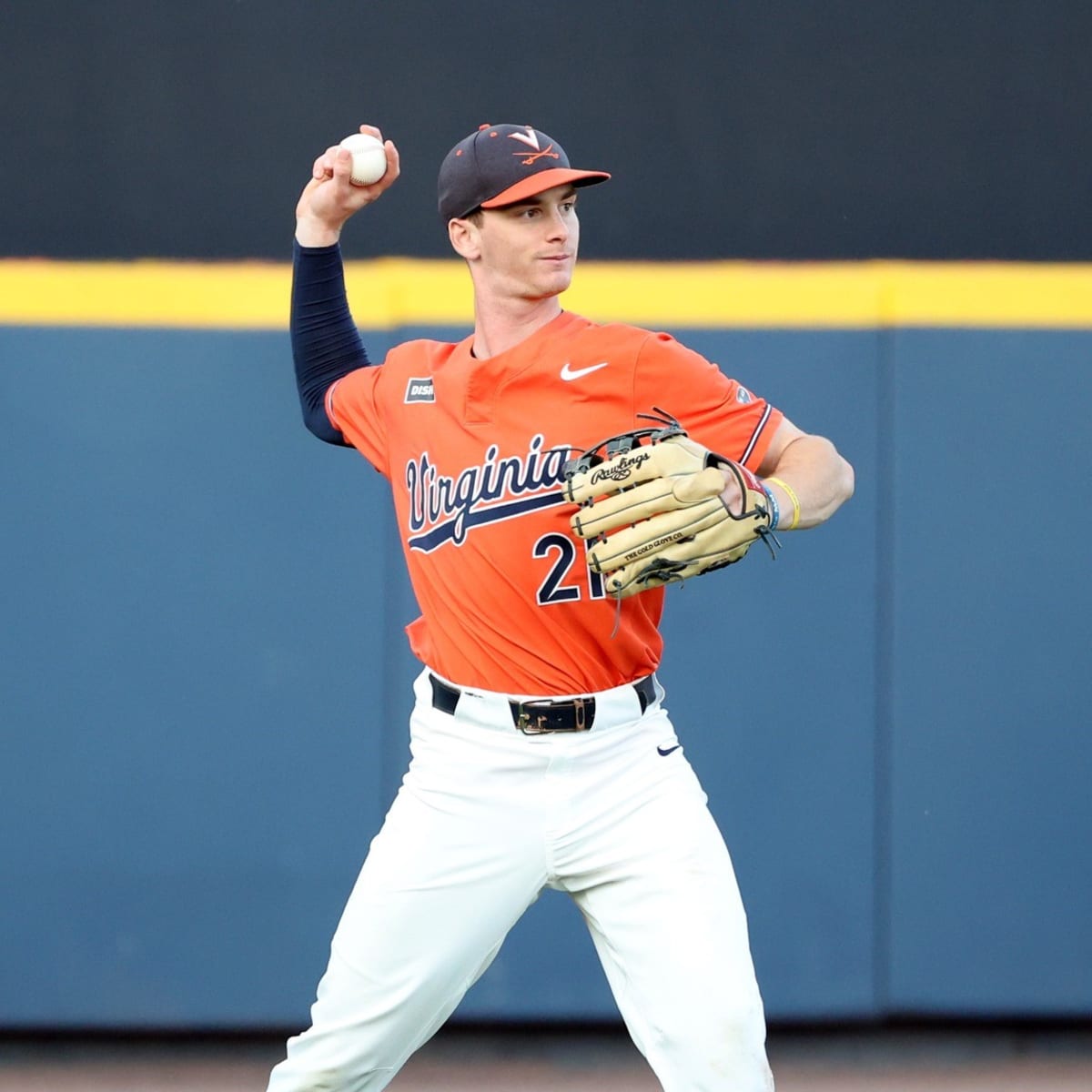 Uva clearance baseball jersey