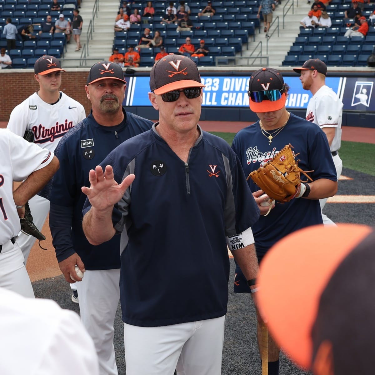 Uva clearance baseball jersey