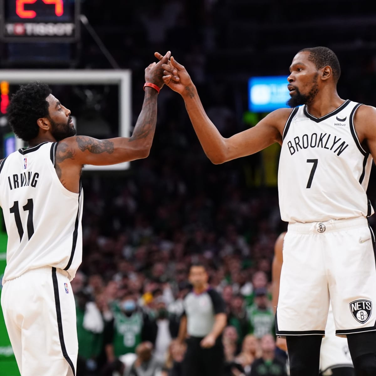 Kyrie and durant cheap to nets