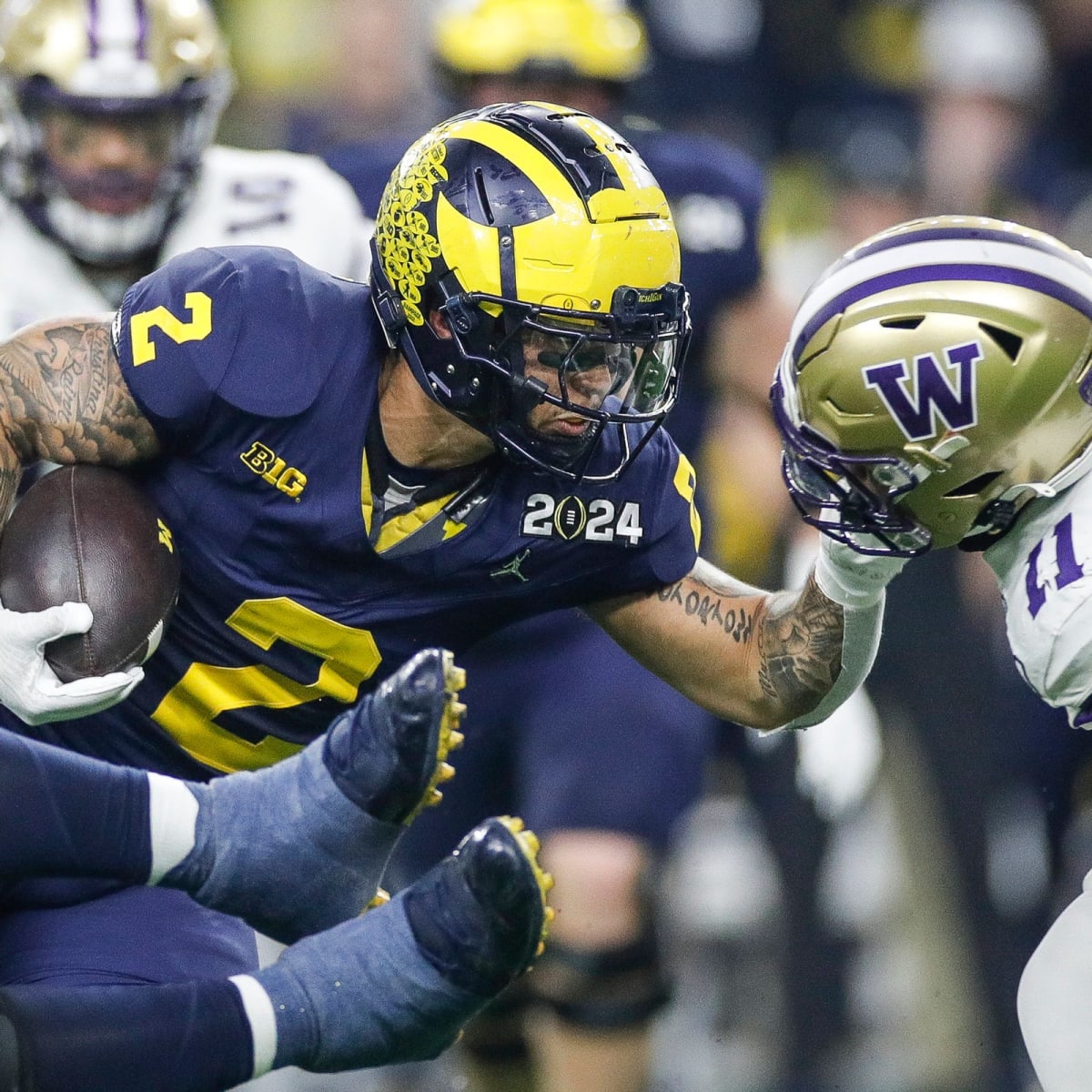 Baltimore Ravens Draft Prospect Michigan RB Blake Corum