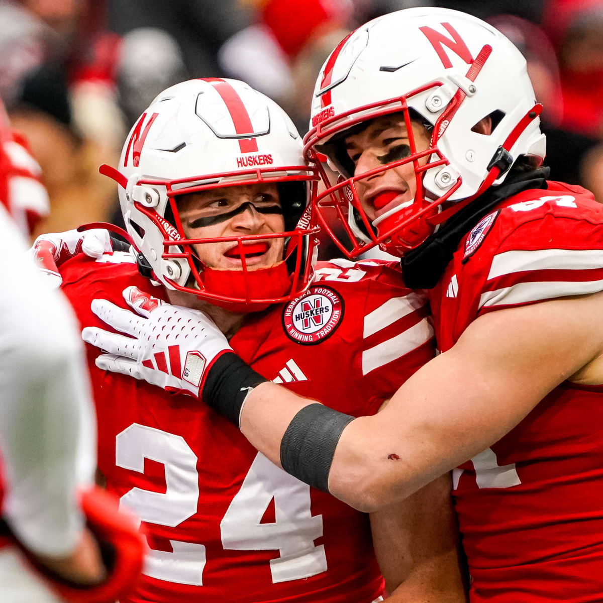 Husker football deals score