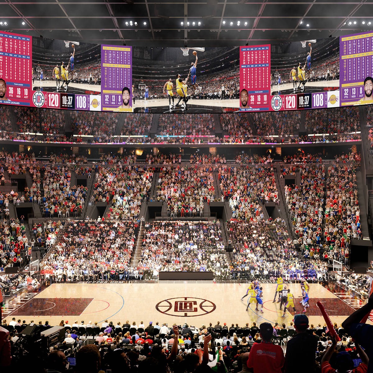 How Building an NBA Arena Works: Clippers' New Home Wants to Keep ...