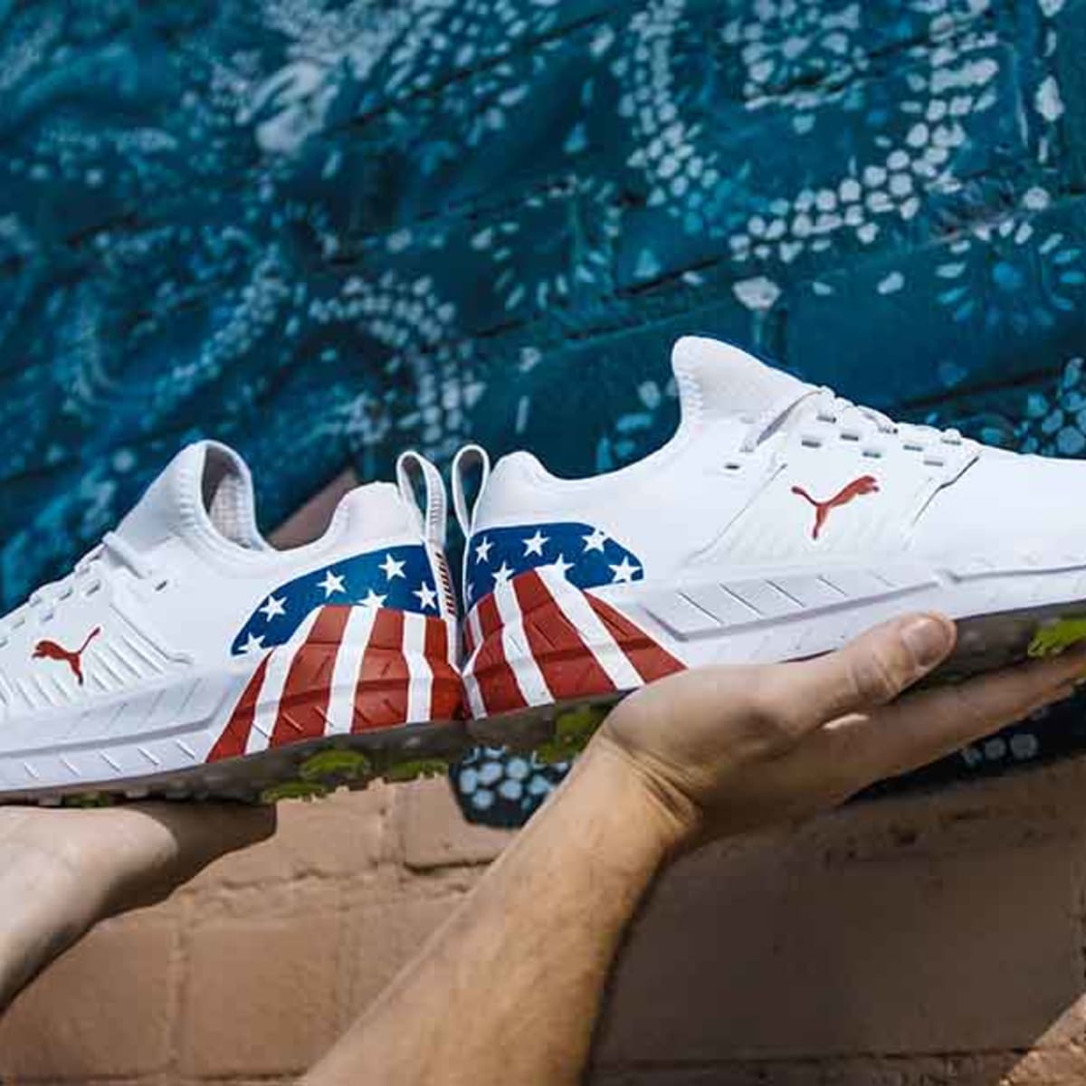 Puma american flag cheap golf shoes