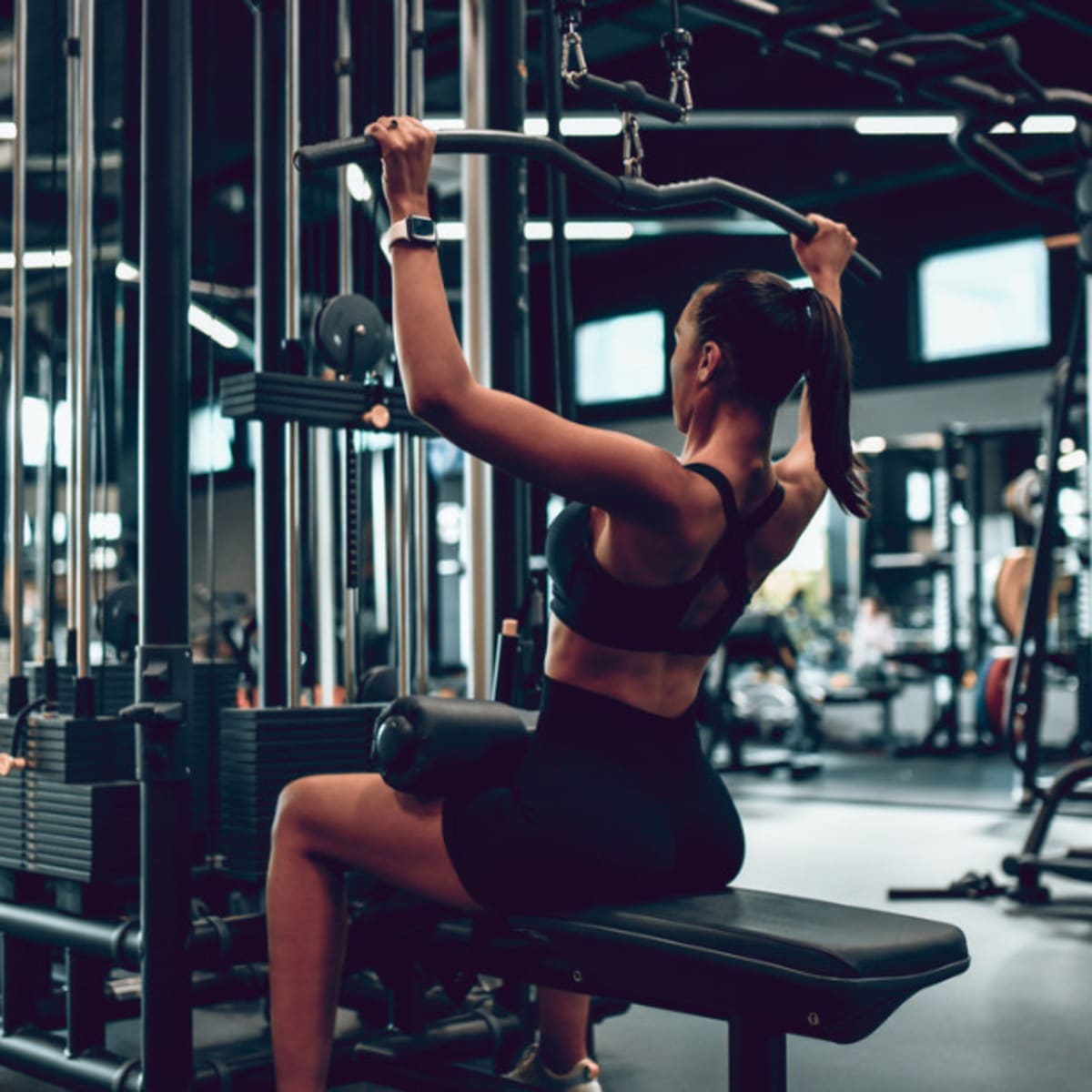 Best bar discount for lat pulldown