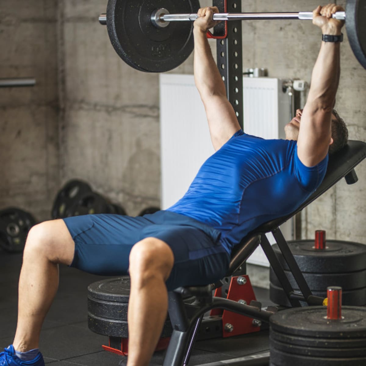 Small bench for discount gym