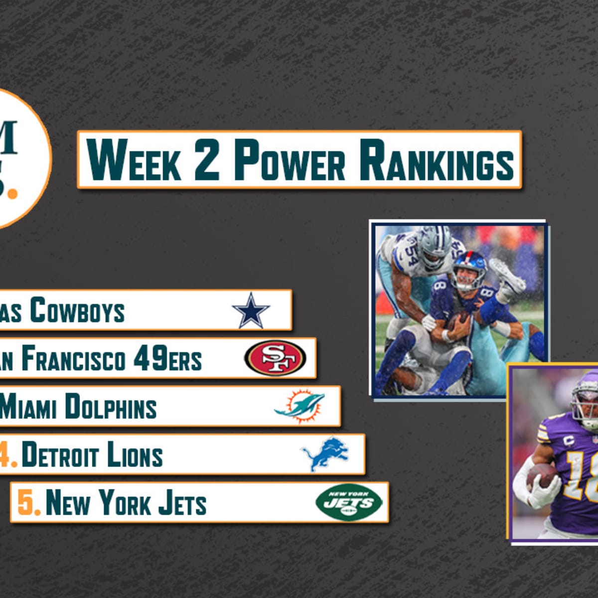 Nfl power rankings week shop 2