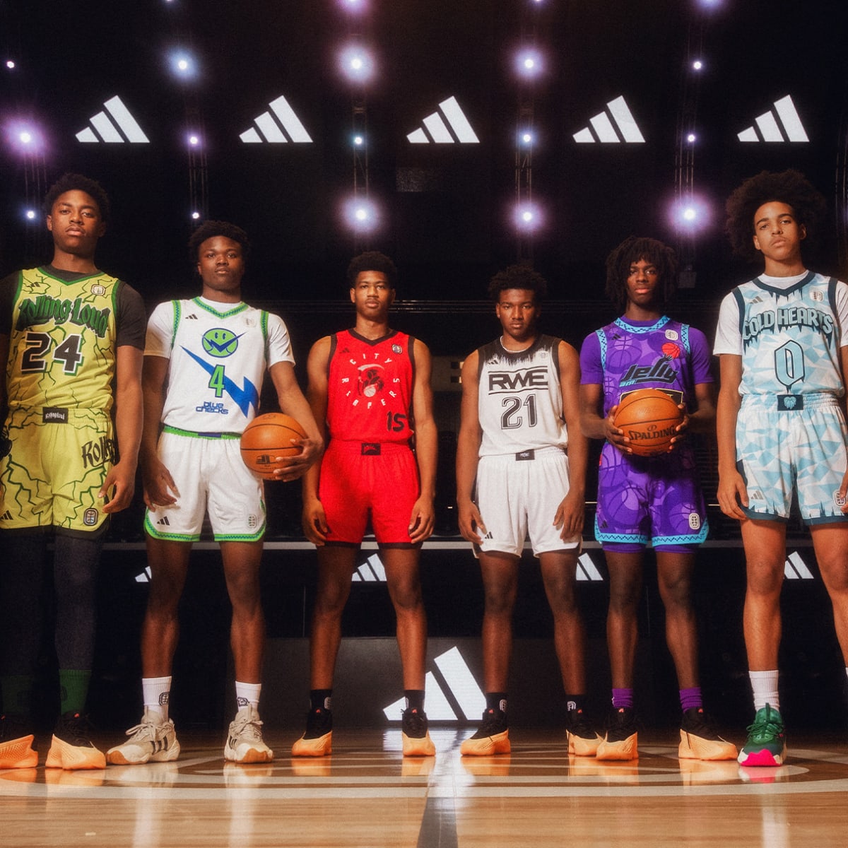 Adidas sales hoops team