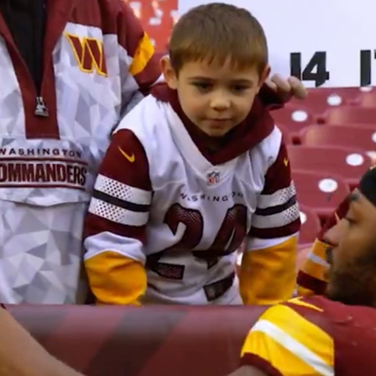 Children's redskins clearance jersey